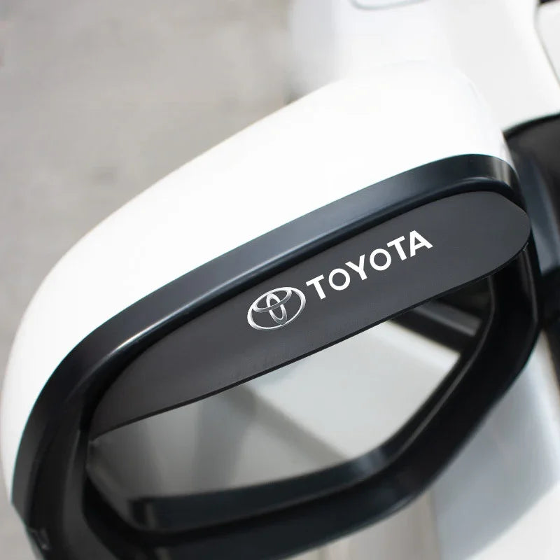 (2 PCS) Universal Silicone Car Rearview Mirror Rain Shield Rearview Mirror Rain Cover