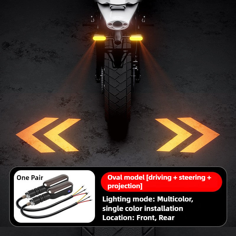 Motorcycle Projection Turn Signal
