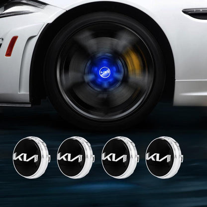 Suitable For KIA Magnetic Suspension Hub Caps & LED Suspension Luminous Wheel Hub Lights - Bimmerlamp