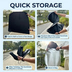 Car Windshield Sunshade - Free Storage Bag