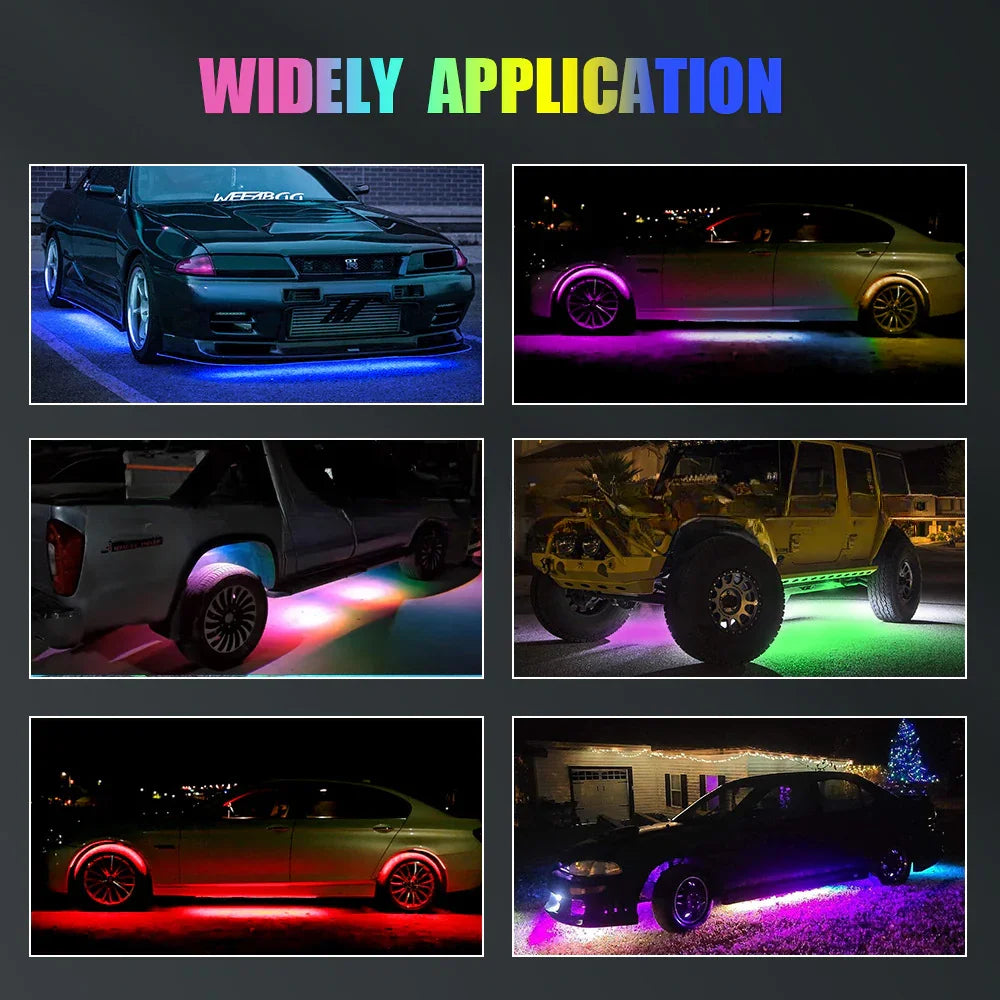 RGB Chassis Light APP Control Ambient Light LED Car Neon Light