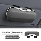 Car Press Open Eyeglass Case